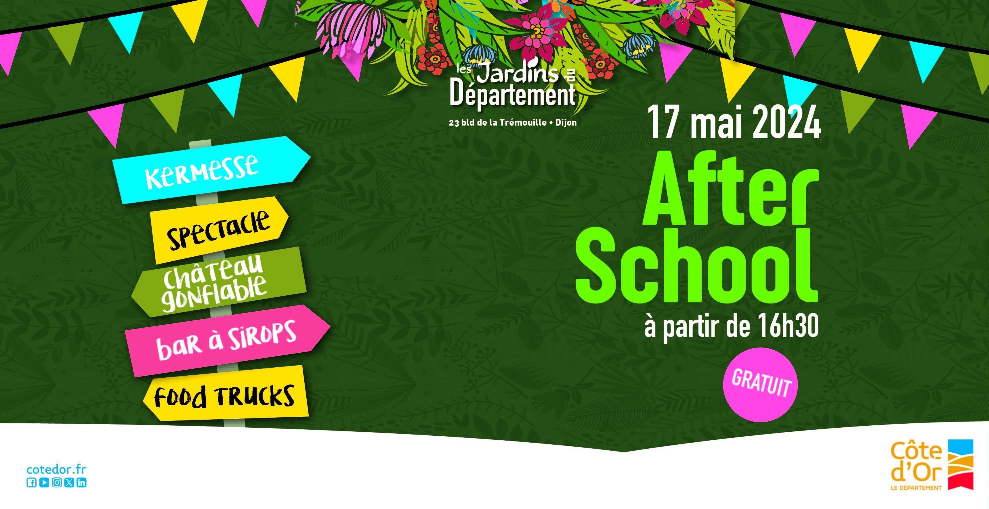 Château gonflable, jeux et spectacle à l’AfterSchool du Département à Dijon